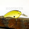 Old School Balsa Baits Wesley Strader Series W2 in Rootbeer
