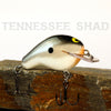 Old School Balsa Baits Squarebill 1 in Tennessee Shad