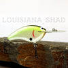 Old School Balsa Baits Wesley Strader Series W3 in Louisiana Shad