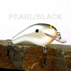 Old School Balsa Square Bill 2 in Pearl/Black