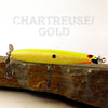 PH Old School Series Saltwater Twinspin in Chartreuse/Gold